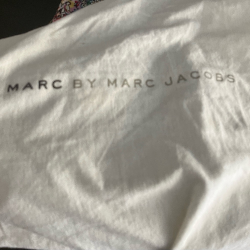 Marc Jacobs teal leather purse dust bag straps crossbody hobo hillier classic Q - Picture 3 of 9